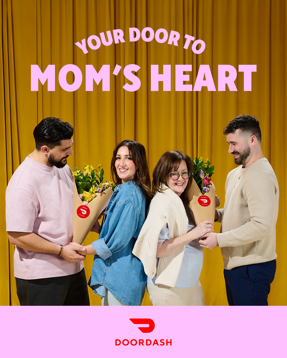 DoorDash Mothers Day campaign